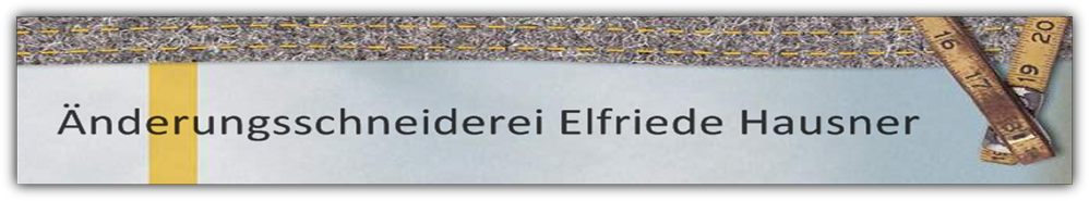 Änderungs-Schneiderei Elfriede Hausner